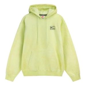Stussy x Nike NRG Stone Washed Hoodie Volt